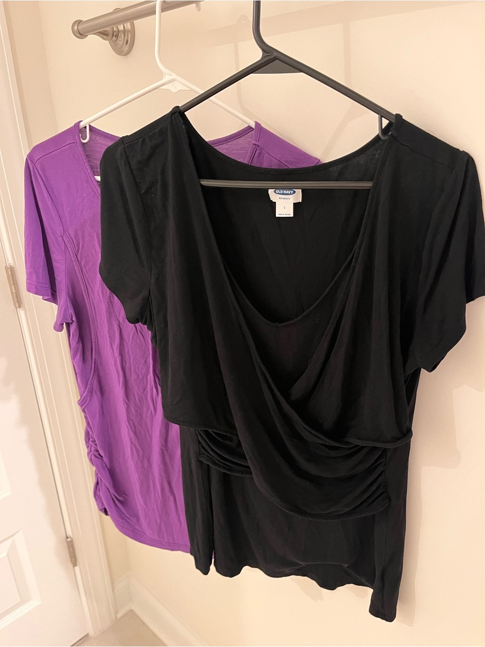Size Large Maternity and Nursing Tops